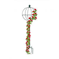 Комплект декоративных опор для вьющихся растений балкона или сада, железо, 126 см, 2 шт.