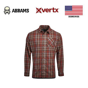 Сорочка Vertx Guardian Stretch Long Sleeve Shirt | Vineyard Plaid