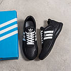 Чоловічі шкіряні кросівки ADS Support Black, фото 10