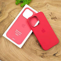 Силиконовый чехол Original Silicone Case with MagSafe Iphone 13 Pro Red