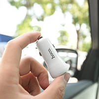 Автомобильное зарядное устройство Hoco - Z21 Ascender (2USB, 3.4A, в прикуриватель, с индикатором) - Белый