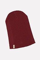 Женская шапка цвет бордовый ЦБ-00186564