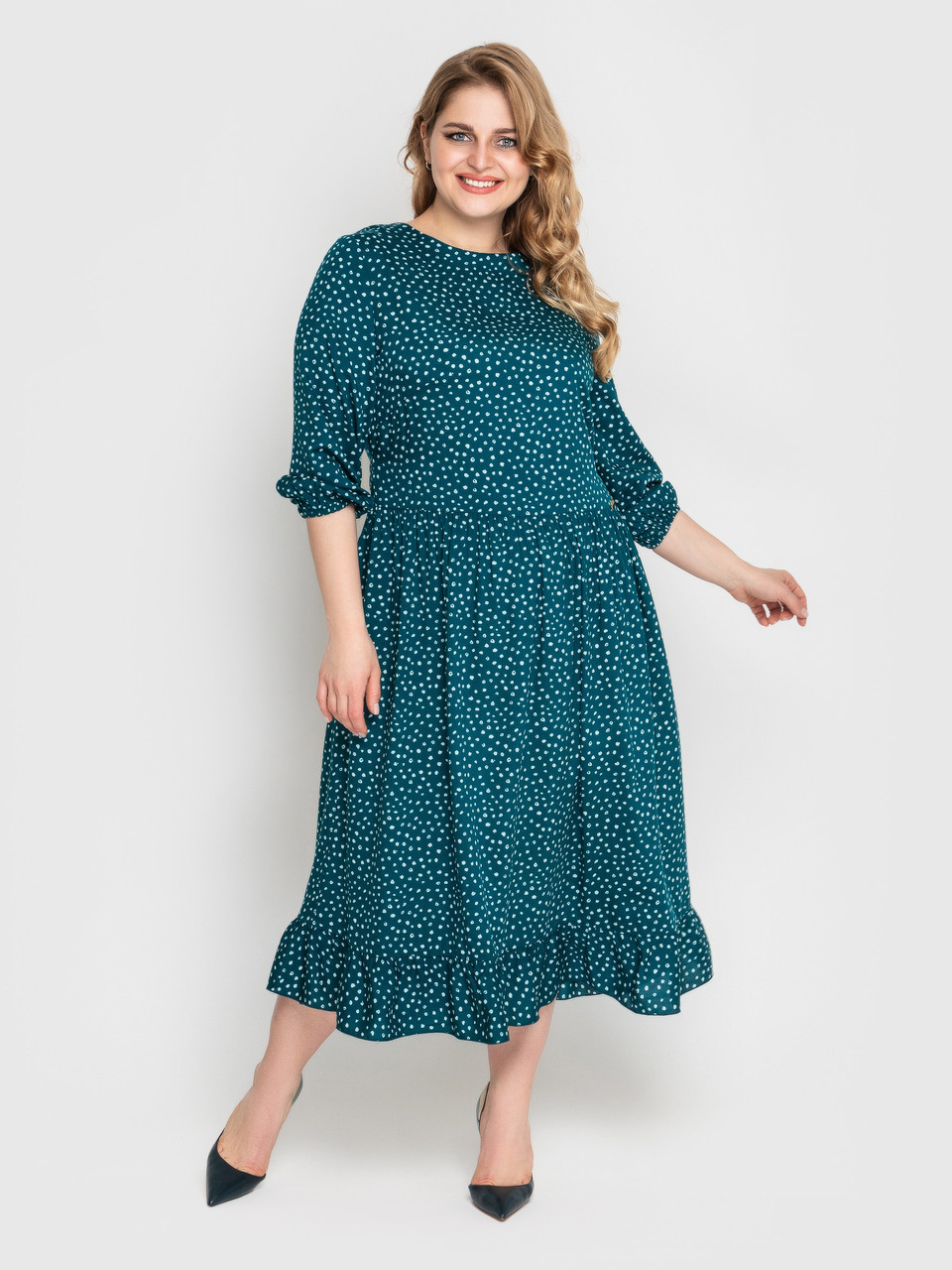 Сукня жіноча Яся смарагдова, фото 1