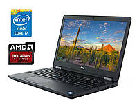 Игровой ноутбук Dell Latitude E5570/15.6"/Core i7 2 ядра 2.6GHz/16GB DDR4/512GB SSD/Radeon R7 M360/Webcam