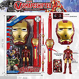 Ігровий набір - 3 види - Капітан Америка, людина Павук та Залізна людина, фото 2