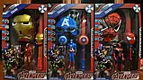 Ігровий набір - 3 види - Капітан Америка, людина Павук та Залізна людина, фото 3