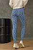 Лосіни жіночі для фітнесу синього кольору 156392T Безкоштовна доставка, фото 3