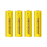 Акумулятор Esperanza AA/HR06 Yellow Ni-MH AA/HR06 2000 mAh BL 4шт