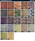 Універсальні самоклеючі 3Д панелі під Катеринославську цеглу з утеплюючим ефектом, фото 4