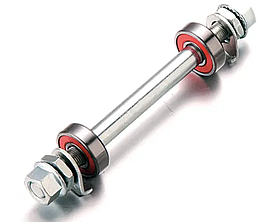 Вісь переднього колеса на промислових підшипниках 6200RC