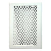 Вентиляционная решетка для камина Darco K3, 175х245 мм, белая
