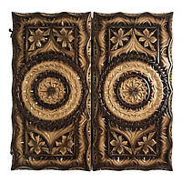 Нарди з дерева оформлені ручним різьбленням, 44*22*8 см, арт.190347