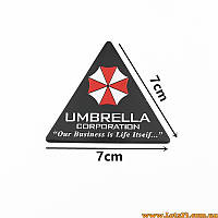 Авто значок Umbrella Corporation наклейка resident evil на машину багажник наклейки на кузов бампер стекло