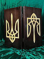 Дерев'яні нарди з металевими фішками, 60*30*8 см, арт.195077