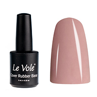 Камуфлирующая каучуковая база Le VoleCover Rubber base Elegant Beige (9ml)