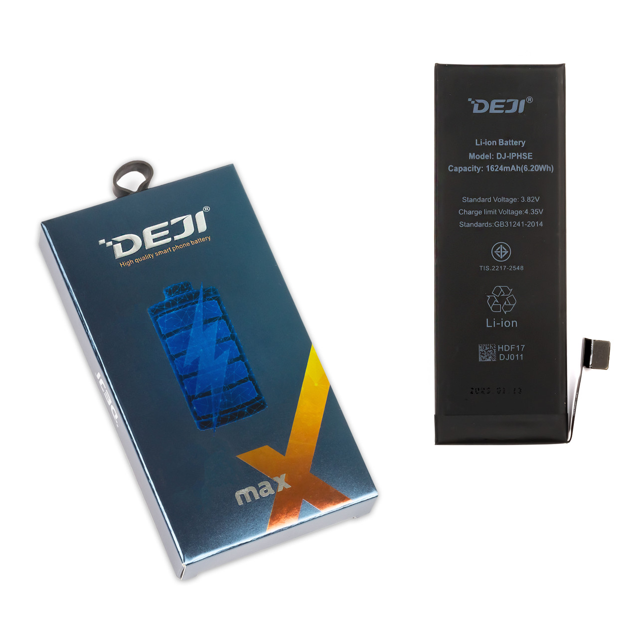 АКБ APPLE iPhone SE DEJI (1624 mAh, 3.82 V)