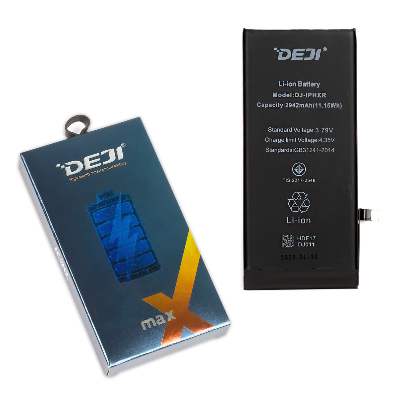 АКБ APPLE iPhone XR DEJI (2942 mAh, 3.79 V)