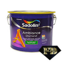 Акриловая краска Sadolin Ambiance Diamond для стен и потолка Белая, BW 2.5