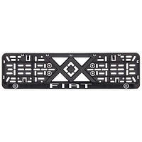 Рамка номерного знака Fiat (об'ємні букви), (RNFI10)