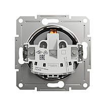 Розетка Schneider Electric Asfora антрацит одинарна з заземленням внутрішня EPH2900171, фото 5