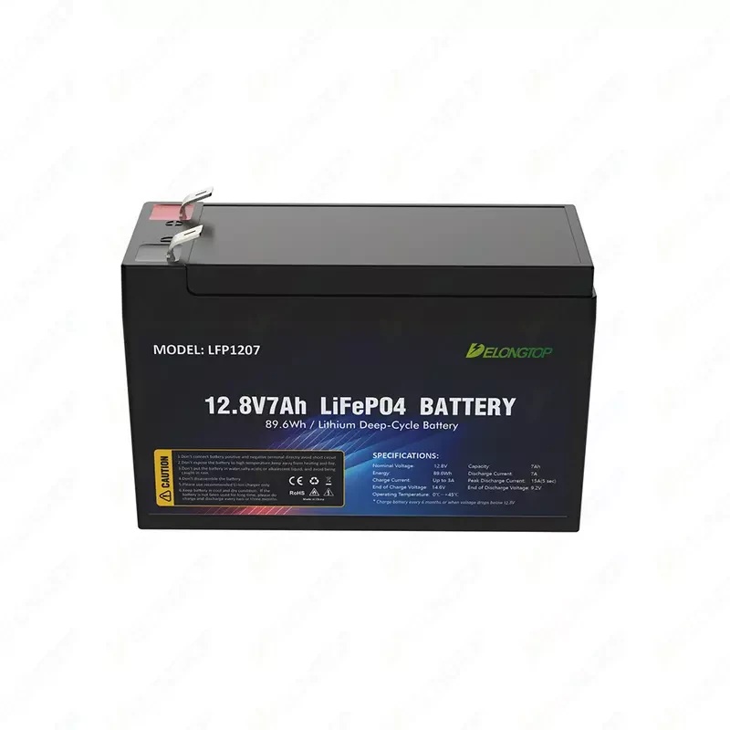 Акумуляторна батарея DELONG LiFePO4 12В 7Ah 89.6Вт.г