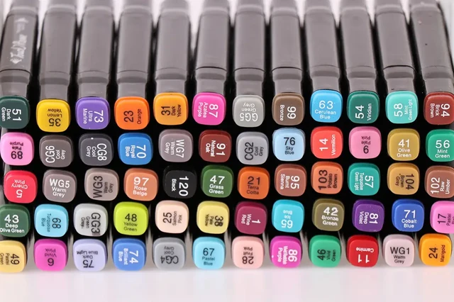 Маркери по номерах