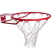 Баскетбольное кольцо диаметром 46 см красный