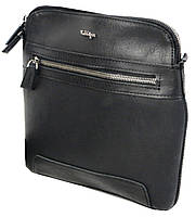 Чоловіча шкіряна Сумка hotdeal на плече Mykhail Ikhtyar, Україна чорна, фото 5