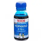 Чорнило WWM для Epson Stylus CX3700/TX119/TX419 100г Cyan водорозчинне (E73/C-2)