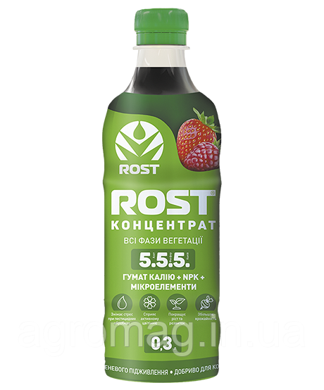 ROST-концентрат універсальний (NPK 5+5+5) 0,3 л
