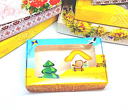 Коробочка. Розмір 15*15*3см.