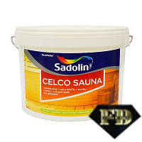 Лак на водной основе Sadolin Celco Sauna для сауны и бани, Бесцветный, BC