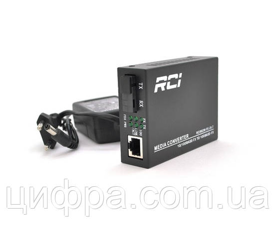 Медіаконвертер RCI A (IC+113), 1310 WDM, фото 1