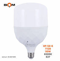 Лампа LED Biom HP-50-6 T120 50W 6500K CW 00-00015455