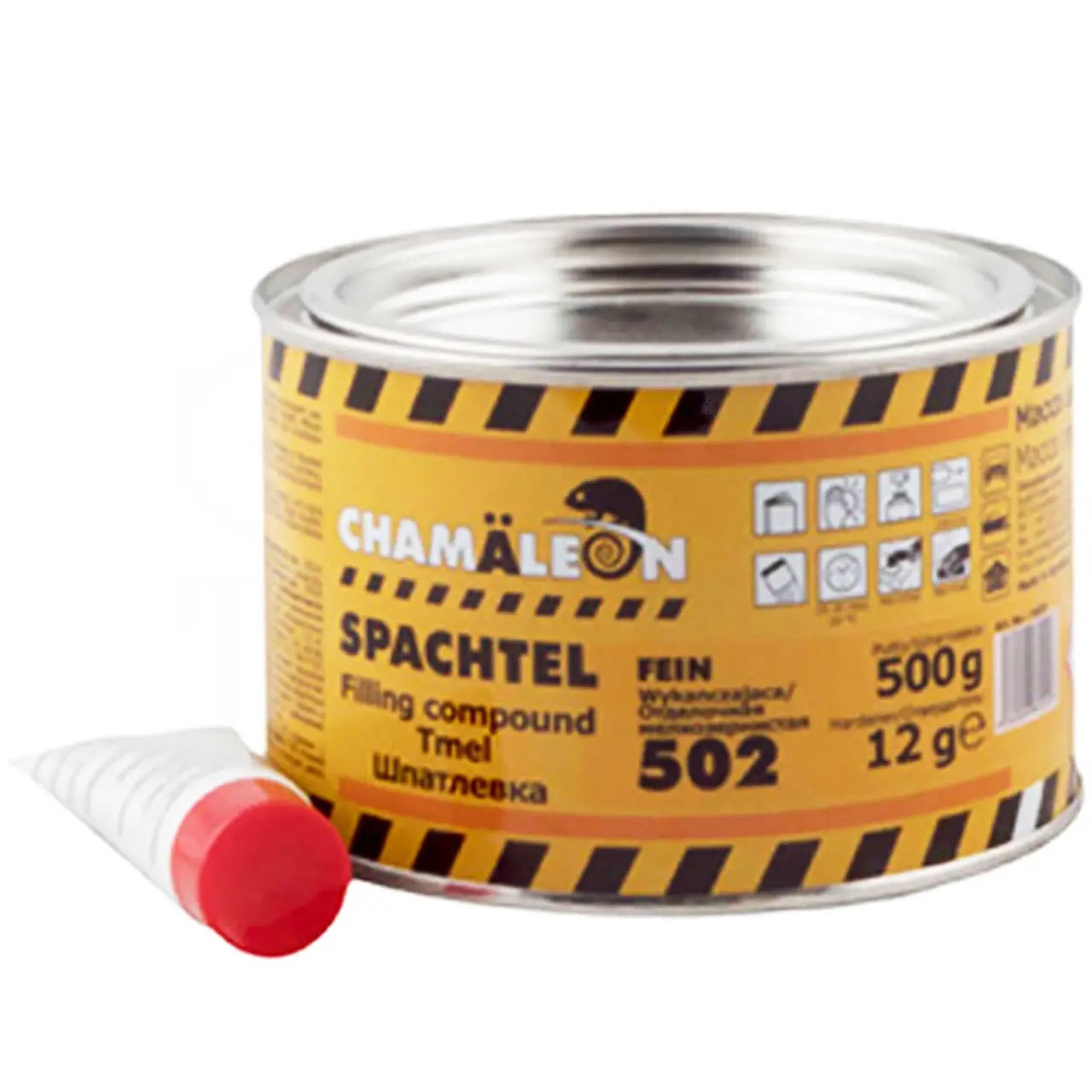 Автошпаклівка Chamaleon 502 дрібнозерниста 0.5 кг