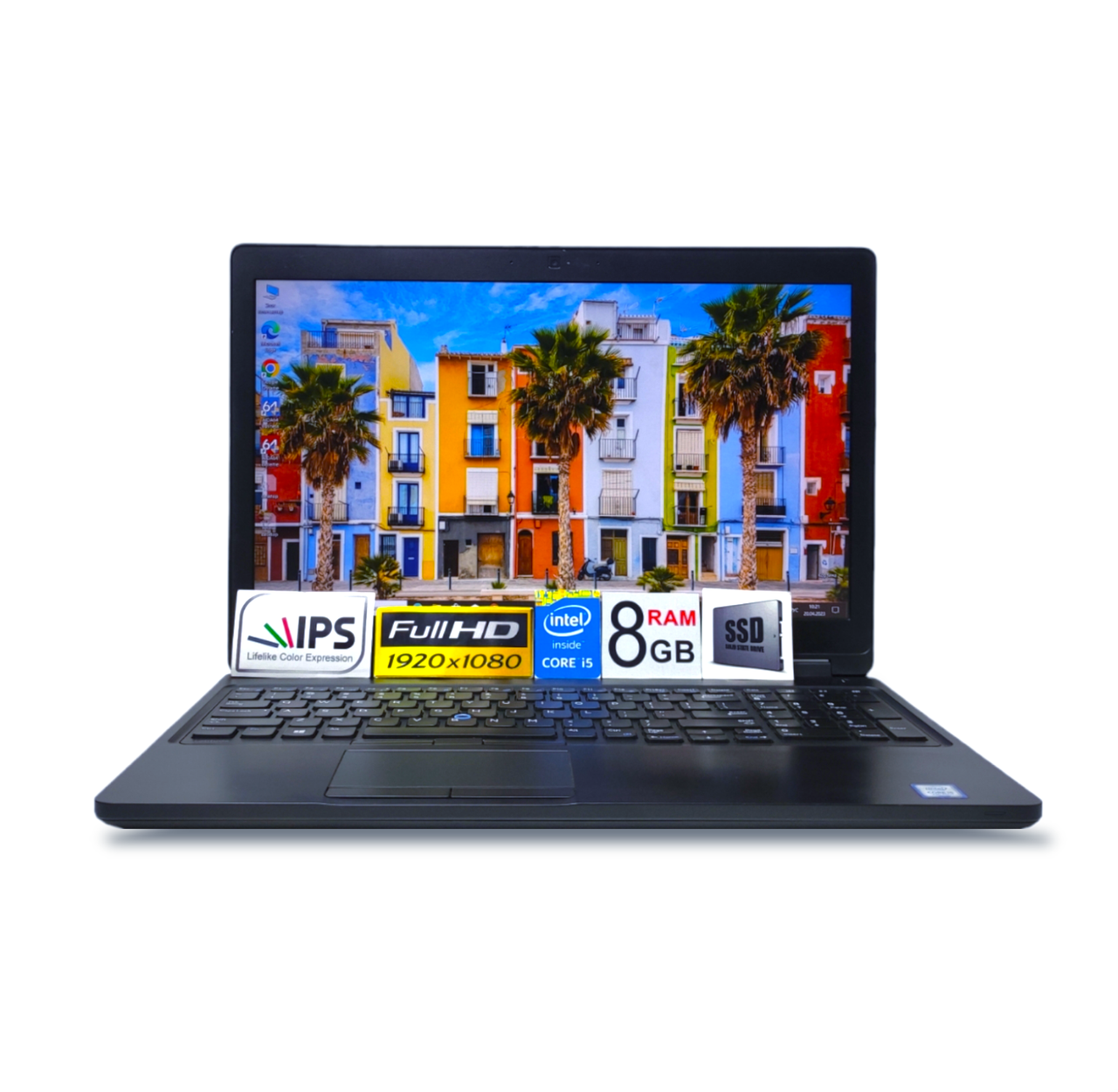 Бізнес Ноутбук Dell Latitude 5580 15.6 FHD IPS Core i5 7300U Ram 8GB SSD 240GB Intel HD Graphics 620