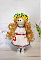 Лялька "Україночка" текстильна ручної роботи 30 см, лялька на подарунок