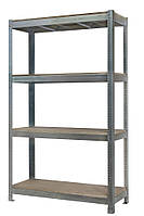 Стелаж для складу, архіву, магазину. чк-400 оцинк. 1887*1440*460*4полки ДСП