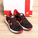New Balance Black Red чоловічі літні чорно-червоні кросівки сітка нью беланс взуття *NB NzS ч\к сет*, фото 4