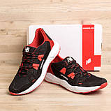 New Balance Black Red чоловічі літні чорно-червоні кросівки сітка нью беланс взуття *NB NzS ч\к сет*, фото 6