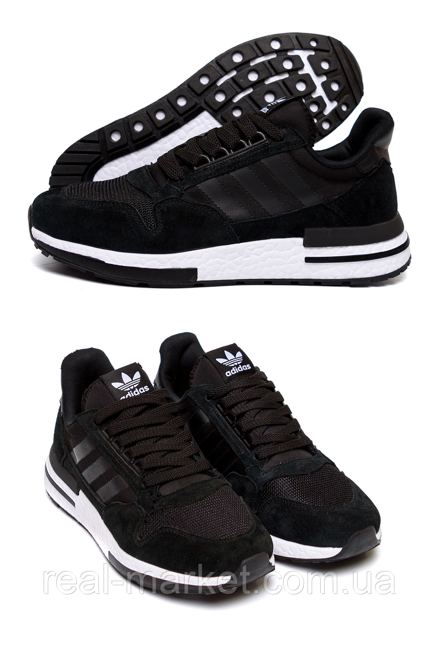 Чоловічі кросівки літні сітка Adidas Black на літо взуття *211-1*, фото 1