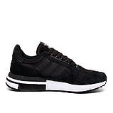 Чоловічі кросівки літні сітка Adidas Black на літо взуття *211-1*, фото 3