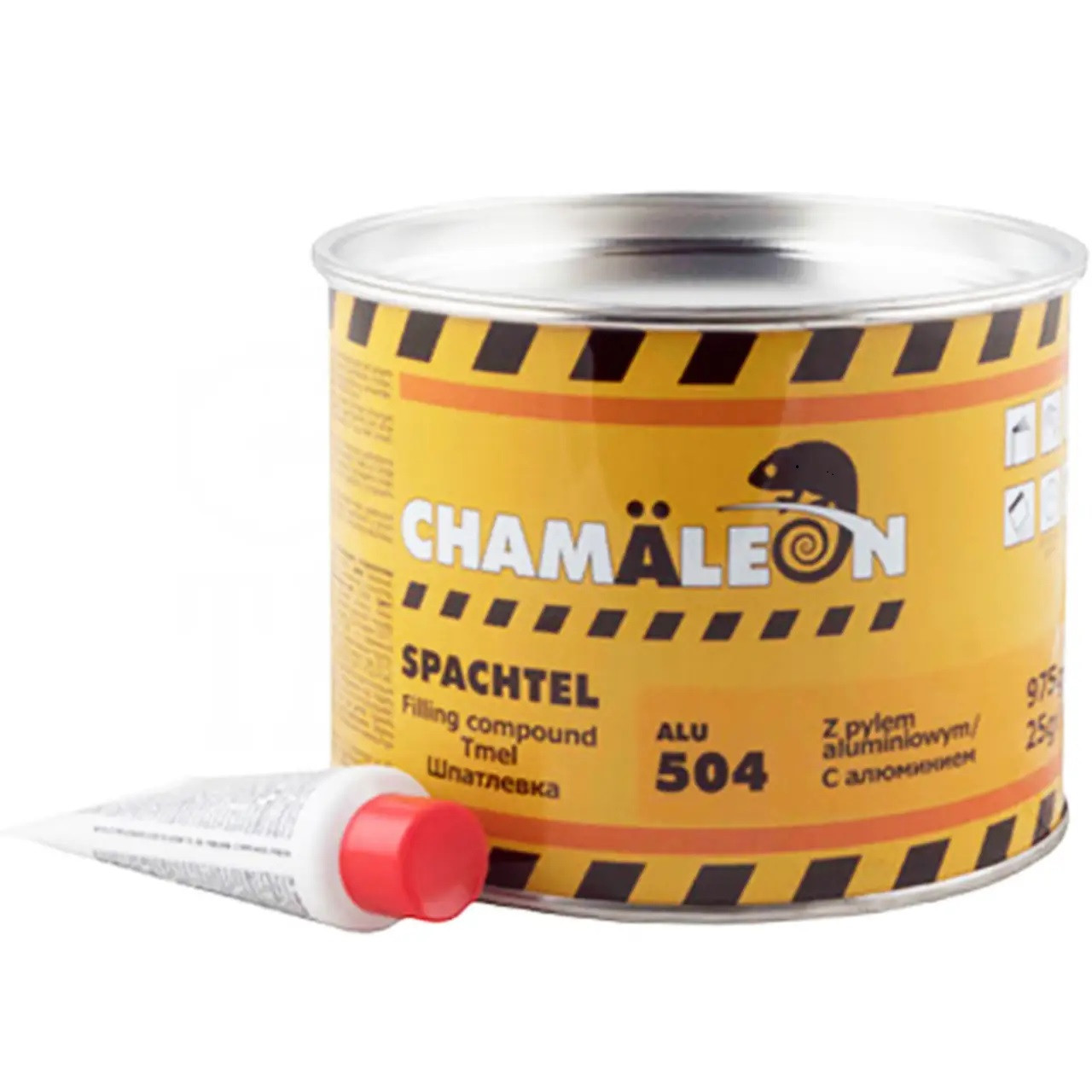 АВтошпаклівка Chamaleon 504 з алюмінієм 1кг