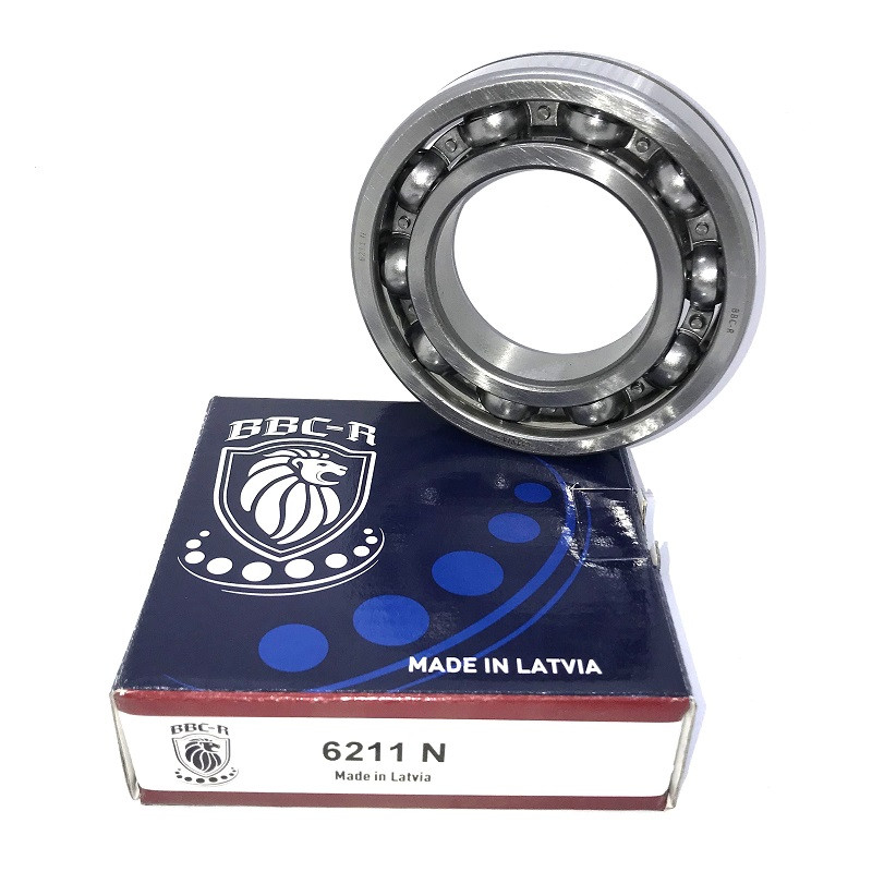 Підшипник  6211 N (50211)  BBC-R, розміри:55*110*21