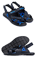 Чоловічі сандалі шкіряні Reebok NS (сині) літні з натуральної шкіри на літо взуття *С2 син*