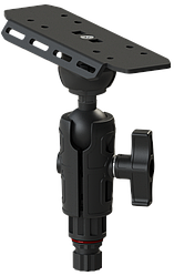 Алюмінієва платформа для ехолота BORIKA FASTen SLr220 для монітора 9-12" з кульовим з'єднанням 1.5" (38 мм) (01.04.039.01.06)