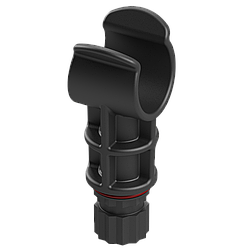 Фіксатор для весел і труб BORIKA FASTen Oh032 чорний діаметром 32-35 мм (01.13.005.01.01)