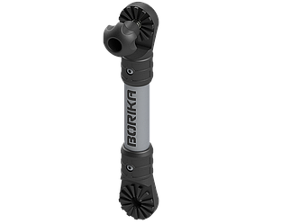 Подовжувач для аксесуарів BORIKA FASTen Ex225 чорно-сірий L-205 мм із шліцами 27.7° (01.14.001.01.04)