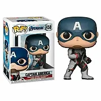 Фигурка Funko Pop Фанко Поп Avengers End Game Мстители Финал Captain America Капитан Америка 10 см №450 AEx