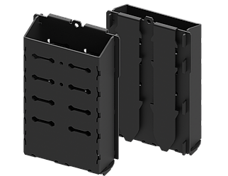 ПВХ сумка BORIKA FASTen Bm183 чорна розмір M для аксесуарів, інструментів та снастей (01.18.003.01.01)